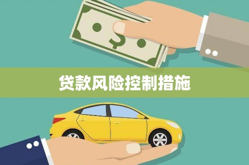 延安贷款风险控制措施