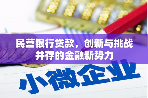 延安民营银行贷款，创新与挑战并存的金融新势力