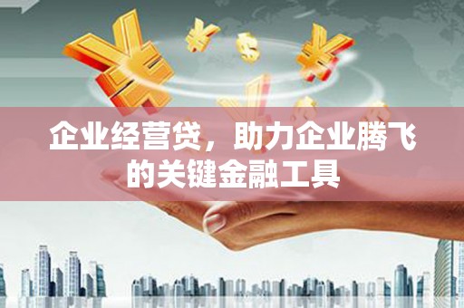 延安企业经营贷，助力企业腾飞的关键金融工具