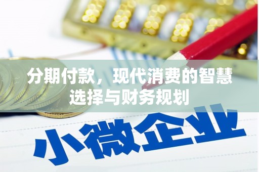 延安分期付款，现代消费的智慧选择与财务规划