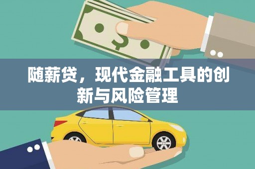 延安随薪贷，现代金融工具的创新与风险管理