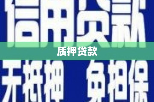 延安质押贷款