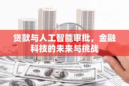 延安贷款与人工智能审批，金融科技的未来与挑战
