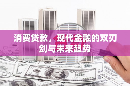 延安消费贷款，现代金融的双刃剑与未来趋势