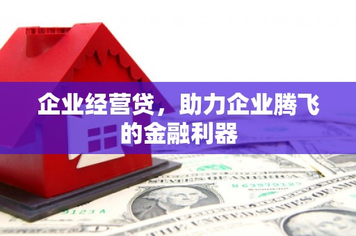延安企业经营贷，助力企业腾飞的金融利器