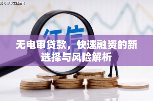 延安无电审贷款，快速融资的新选择与风险解析