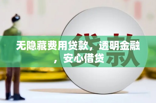 延安无隐藏费用贷款，透明金融，安心借贷