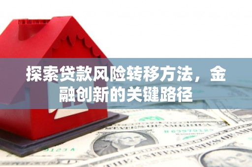 延安探索贷款风险转移方法，金融创新的关键路径