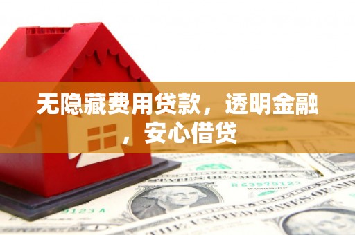 延安无隐藏费用贷款，透明金融，安心借贷