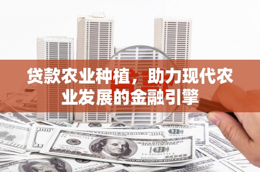 延安贷款农业种植，助力现代农业发展的金融引擎