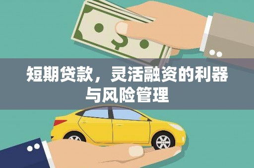 延安短期贷款，灵活融资的利器与风险管理