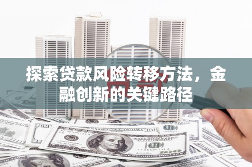 延安探索贷款风险转移方法，金融创新的关键路径