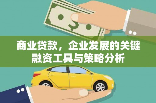 延安商业贷款，企业发展的关键融资工具与策略分析