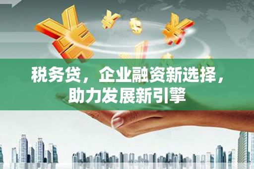延安税务贷，企业融资新选择，助力发展新引擎