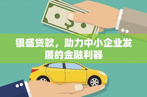 延安银盛贷款，助力中小企业发展的金融利器
