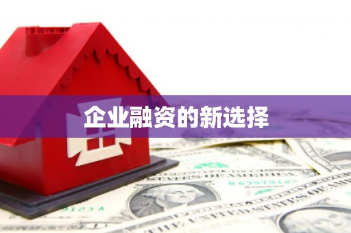 延安企业融资的新选择
