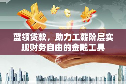 延安蓝领贷款，助力工薪阶层实现财务自由的金融工具