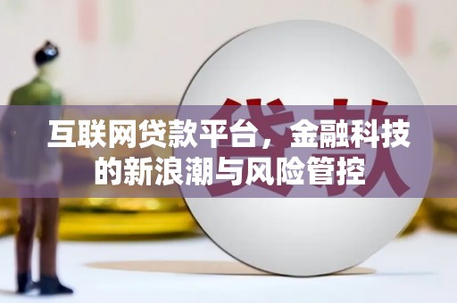 延安互联网贷款平台，金融科技的新浪潮与风险管控