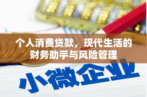 延安个人消费贷款，现代生活的财务助手与风险管理