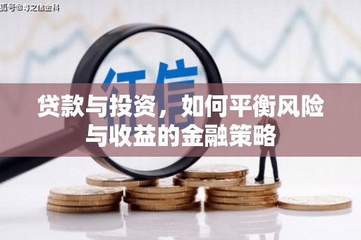 延安贷款与投资，如何平衡风险与收益的金融策略