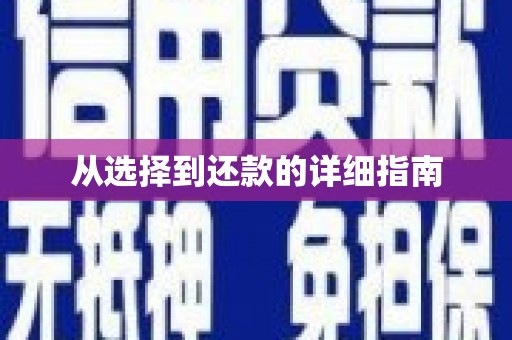 延安从选择到还款的详细指南