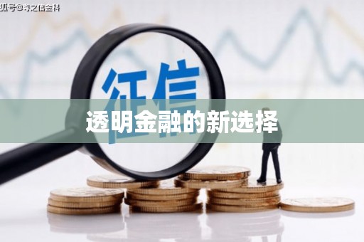 延安透明金融的新选择