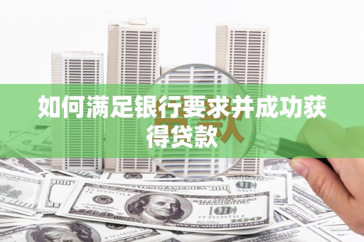 延安如何满足银行要求并成功获得贷款