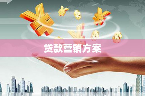 延安贷款营销方案
